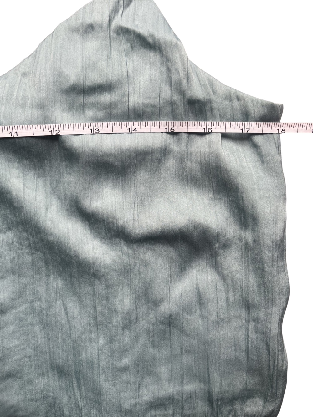 NWT Z Supply Fiore Satin Crop Tank | Size Small | Sea Pine - Picture 9 of 12